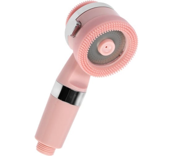 Изображение товара Лейка для душа GRIALE 3 режима, с резиновыми щётками, отсек для геля GR9931306