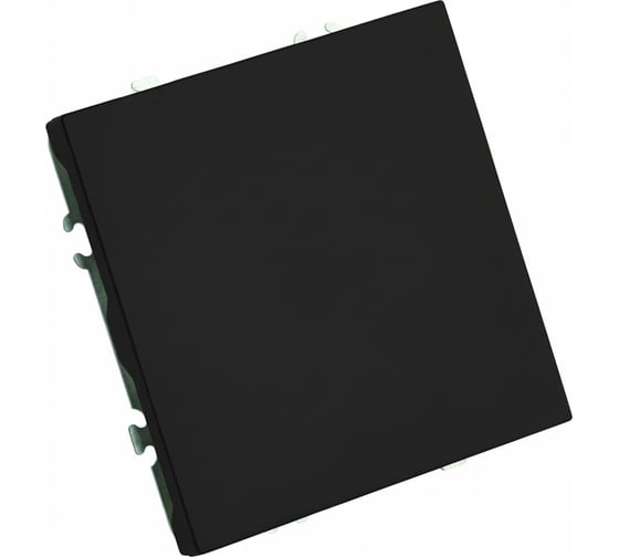 Изображение товара Заглушка (механизм) STEKKER серия Эмили, черный уголь, soft touch, RST00-5116-05, 49857