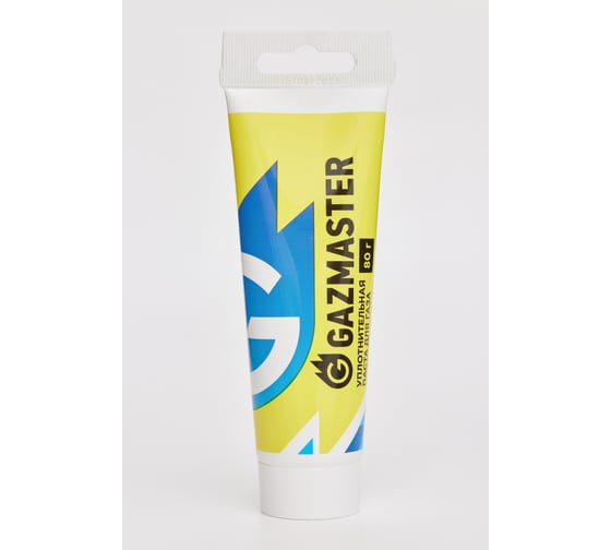 Изображение товара Паста для льна СантехМастер GAZMASTER туба 80 гр. 04163 4630009041634