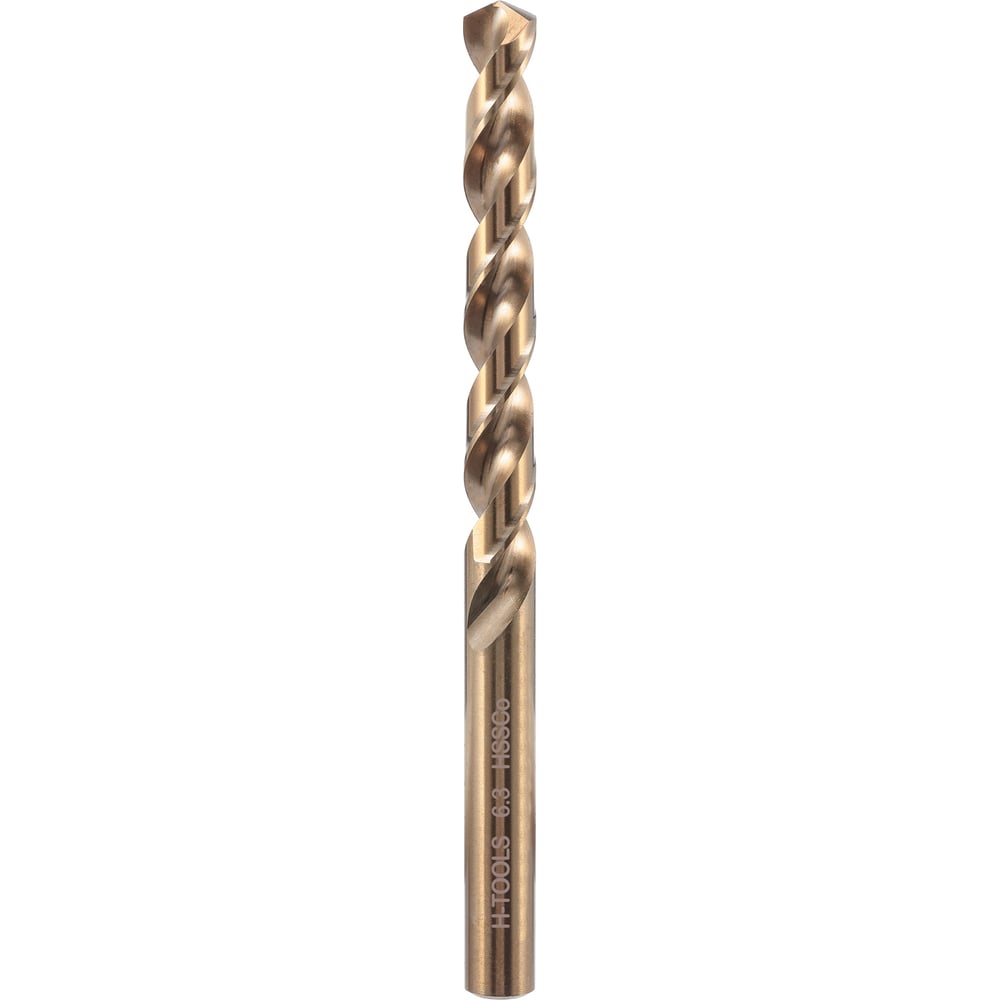 Изображение товара Сверло по металлу 6.3x101/63 мм, DIN338, h8, HSSE-Co5 Pro H-Tools 215063HT Изображение товара Сверло по металлу 6.3x101/63 мм, DIN338, h8, HSSE-Co5 Pro H-Tools 215063HT