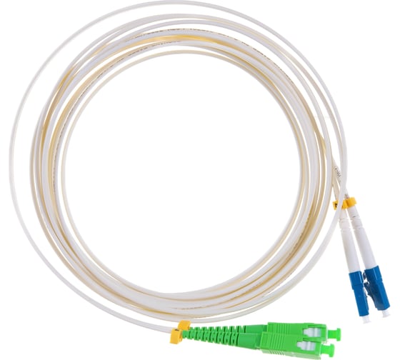 Изображение товара Оптический патч-корд TopLAN дуплексный, 657A1, 5 м, DPC-TOP-657A1-LC/U-SC/A-5.0