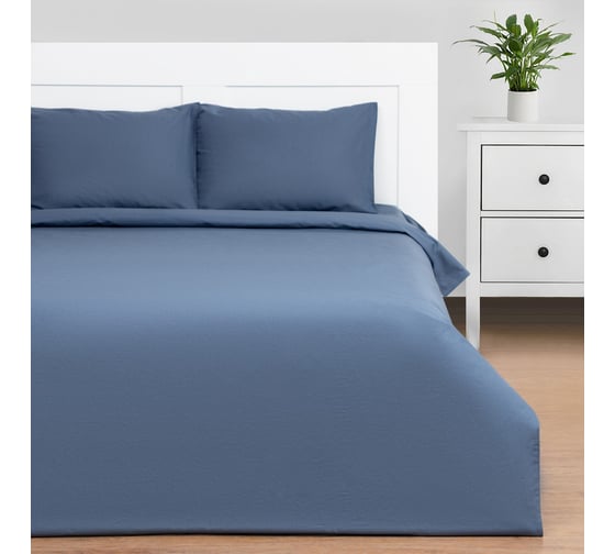 Изображение товара Комплект постельного белья Этель 2 сп "Вечернее небо" 175х215, 200х220, 50х70-2 шт, 100% хлопок, бязь 125г/м2 9046021