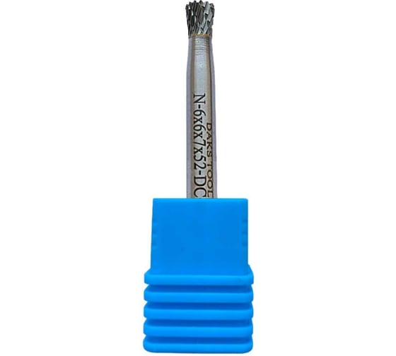 Изображение товара Борфреза форма обратный конус DAKSTOOLS N-6мм, DC-двойная насечка N66752DC