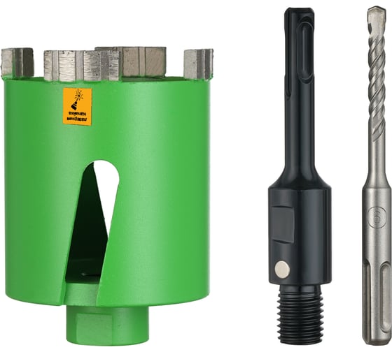 Изображение товара Коронка алмазная по бетону турбо LASER SDS+ 68 мм, с магнитным хвостовиком Kronger KST20068