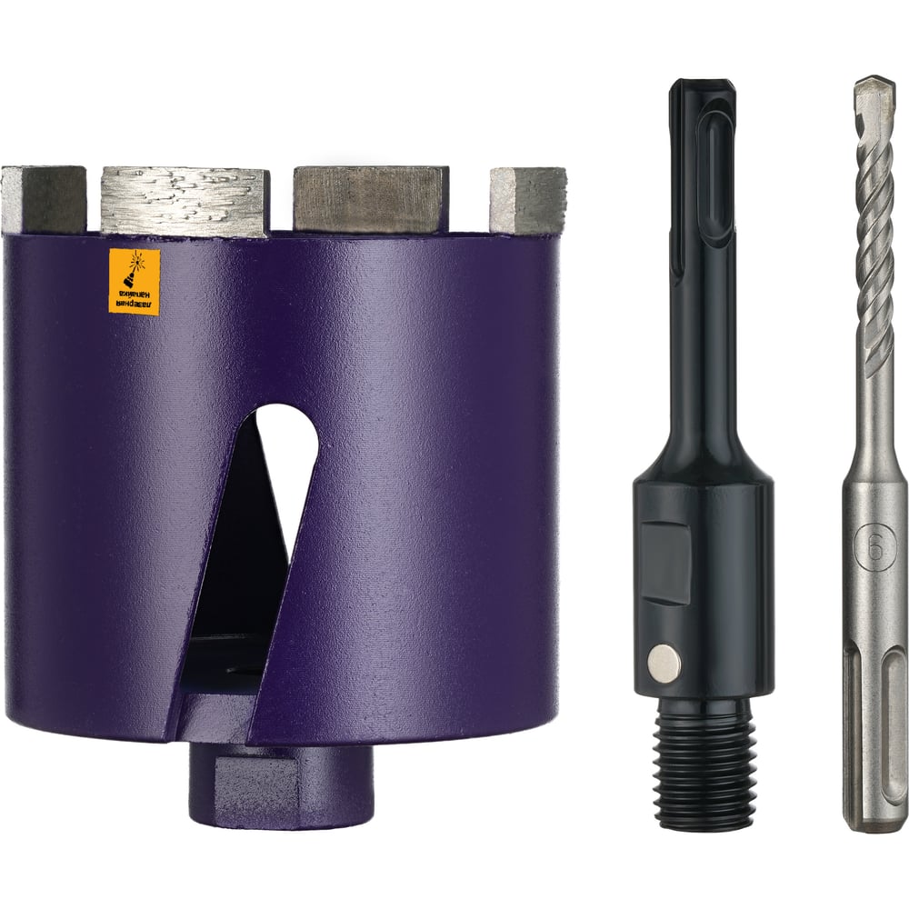 Изображение товара Коронка алмазная по бетону 82 мм SDS-plus Kronger KS20082