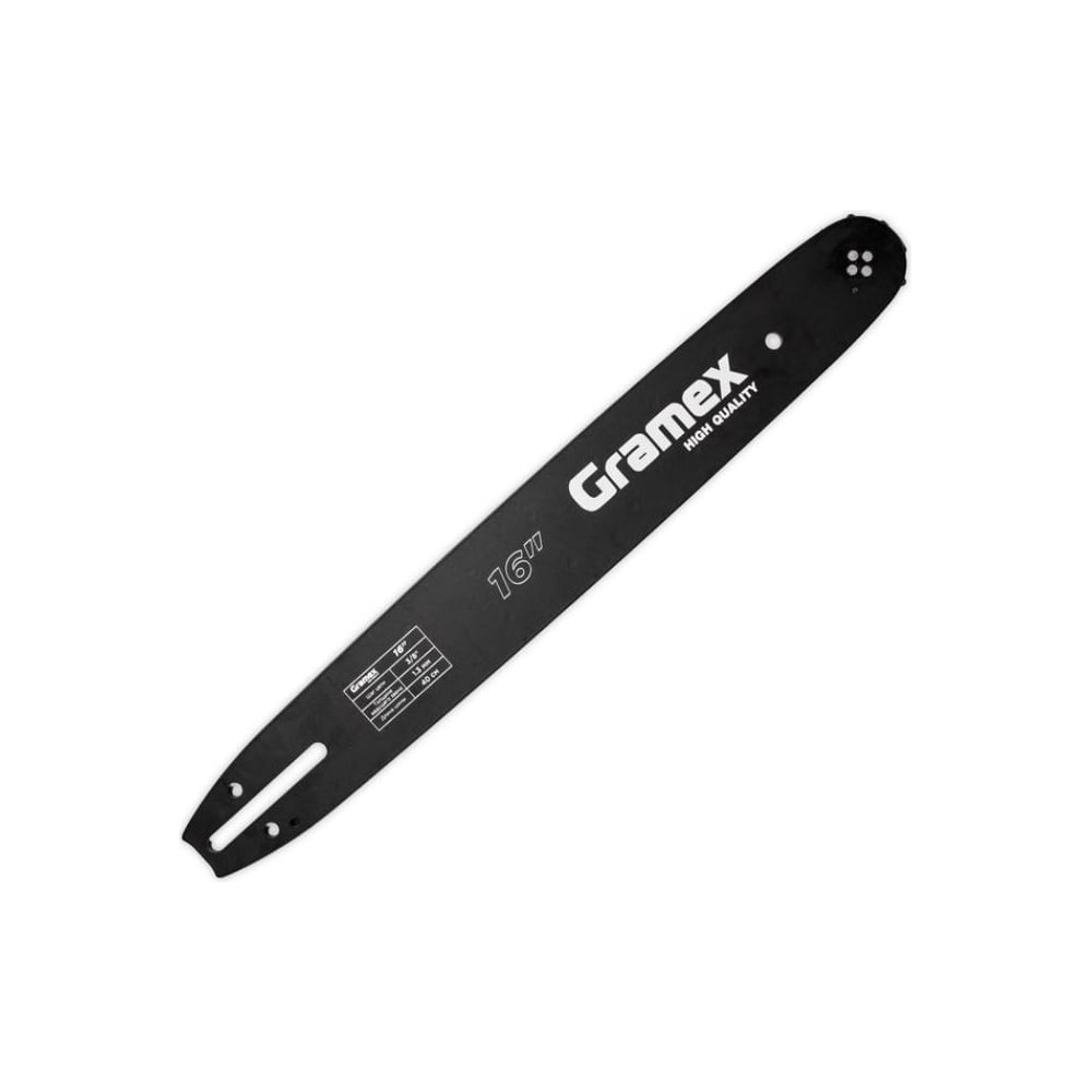 Изображение товара Шина Gramex 010934 16 дюймов, шаг 3/8 LP, 57 звеньев