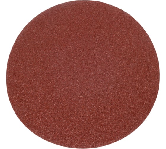 Изображение товара Круг абразивный шлифовальный под липучку 125 мм, зерно 80, 10 шт Gramex 006599