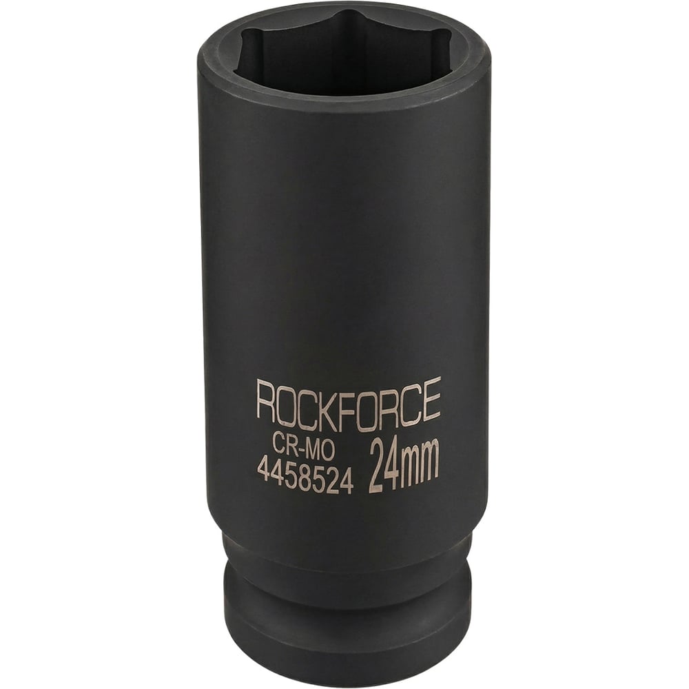 Изображение товара Головка торцевая ударная ROCKFORCE RF-4458524(8027) 24 мм 1/2" удлиненная