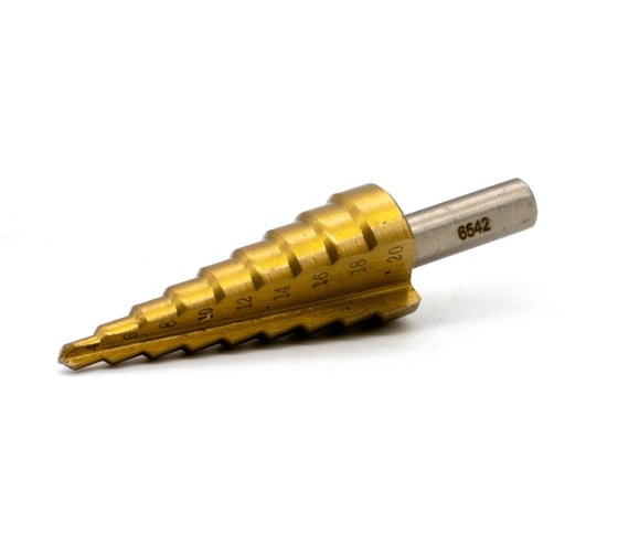 Изображение товара Сверло ступенчатое 4-20 мм, ступеней 9, шаг 2 мм Gramex 004534