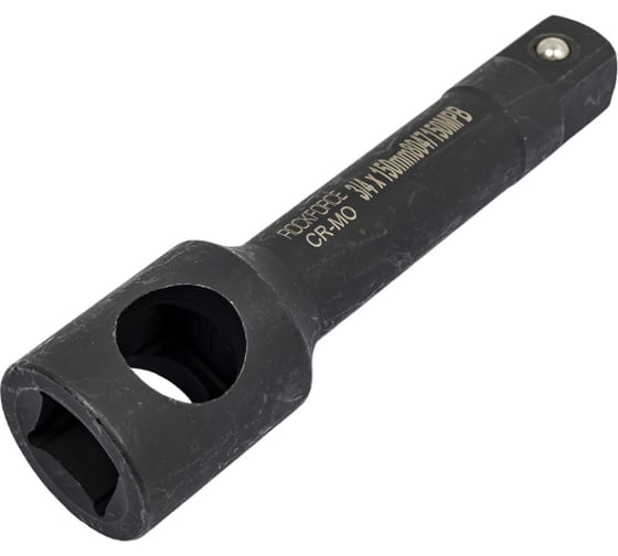 Изображение товара Удлинитель ударный с отверстием (150 мм; 3/4DR) ROCKFORCE RF-8047150MPB(19672)