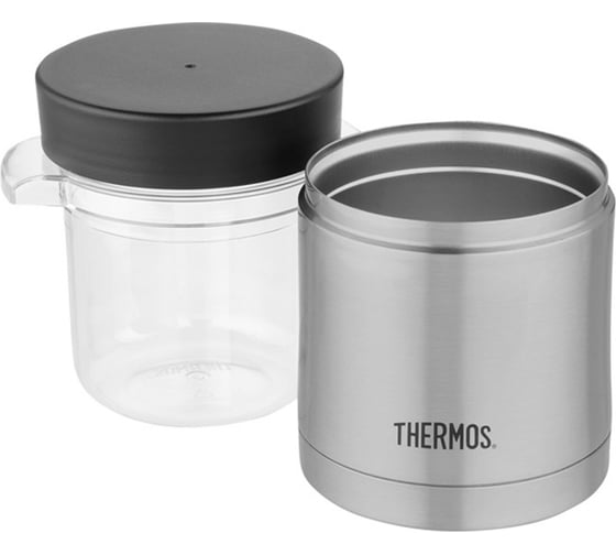 Изображение товара Термос THERMOS тм TS3200 из нержавеющей стали, с емкостью для еды, 0.355 л 563316