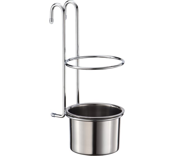 Изображение товара Стакан для столовых приборов Lemax 105х140х205 мм, хром YJ-G017E