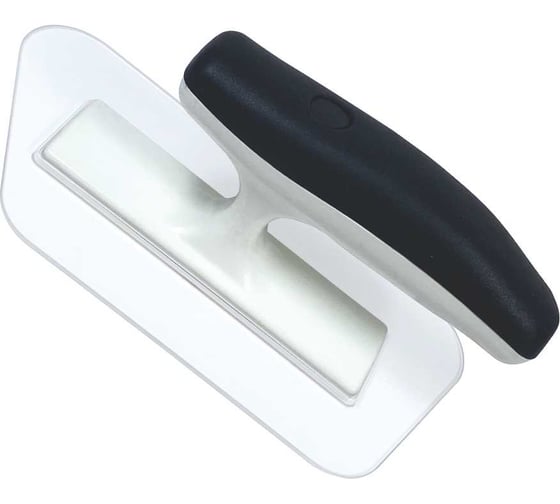 Изображение товара Кельма пластиковая STMDECOR прозрачная, трапеция, разносторонняя D1159L