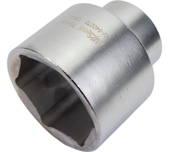 Изображение товара Головка шестигранная (70 мм; 1") AV Steel AV-540070
