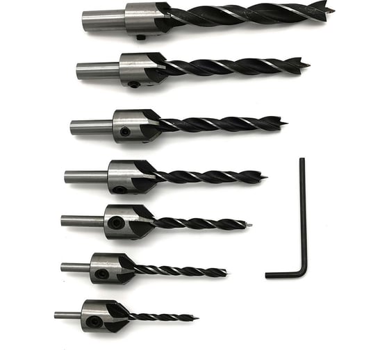 Изображение товара Набор сверл с зенковкой BESTELLI CT00100900