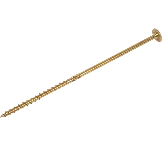 Изображение товара Саморез 23 Болта 6x180 мм, по дереву, с прессшайбой, Тorx, ЖЦ, 5 шт. 06180Wh-50