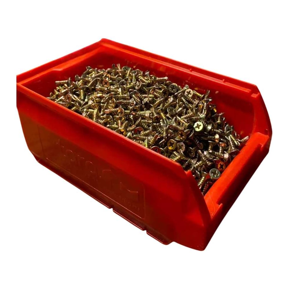 Изображение товара Оконный саморез 3.9x13 под сверло PH2, потайной, желтый цинк