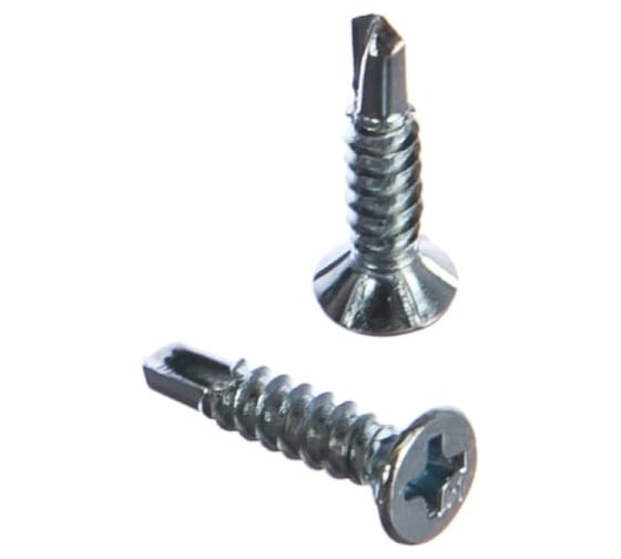 Изображение товара Оконный саморез 23 Болта под сверло, 3.9x35 мм, БЦ, 10 шт. B07103903537A00ф10