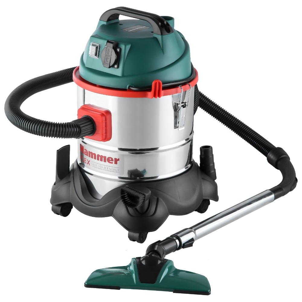 Изображение товара Пылесос Hammer Flex PIL20A для сухой и влажной уборки 1400 Вт