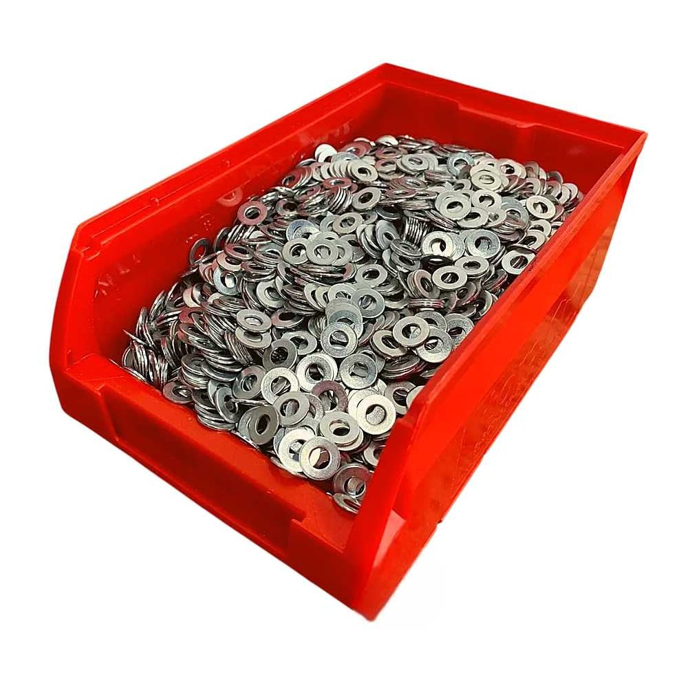 Изображение товара Шайба 23 Болта М10 оцинкованная DIN125, 800 шт. в контейнере