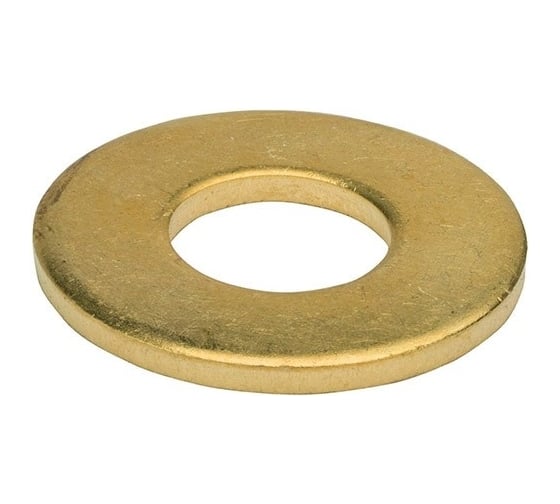 Изображение товара Шайба 23 Болта М12, латунная, DIN125, 10 шт. 2000000187778