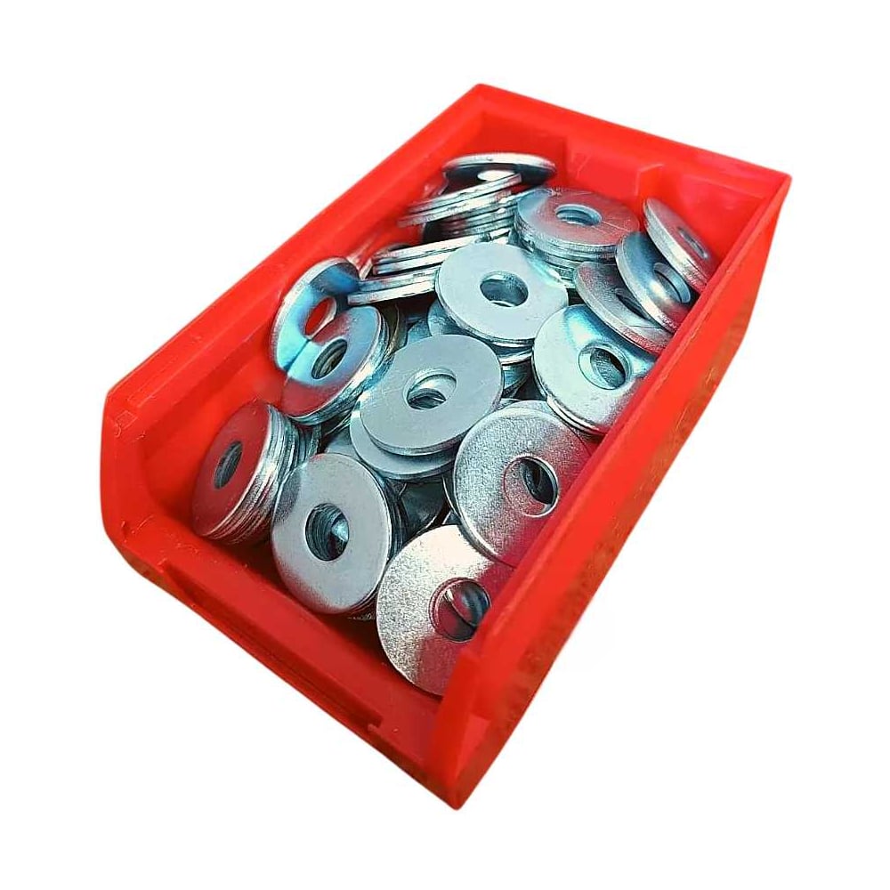 Изображение товара Увеличенная оцинкованная шайба М12 150 шт. по DIN9021 и ГОСТ