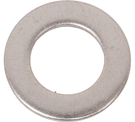 Изображение товара Шайба 23 Болта нержавеющая, М16, DIN 125, А2, плоская, 10 шт. АС5116000094007