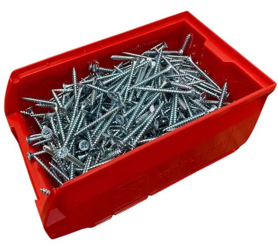 Изображение товара Шуруп потайной для дерева 23 БОЛТА Б 3x25 БЦ,в контейнере, 1700 шт. B04003002533F07ф1700