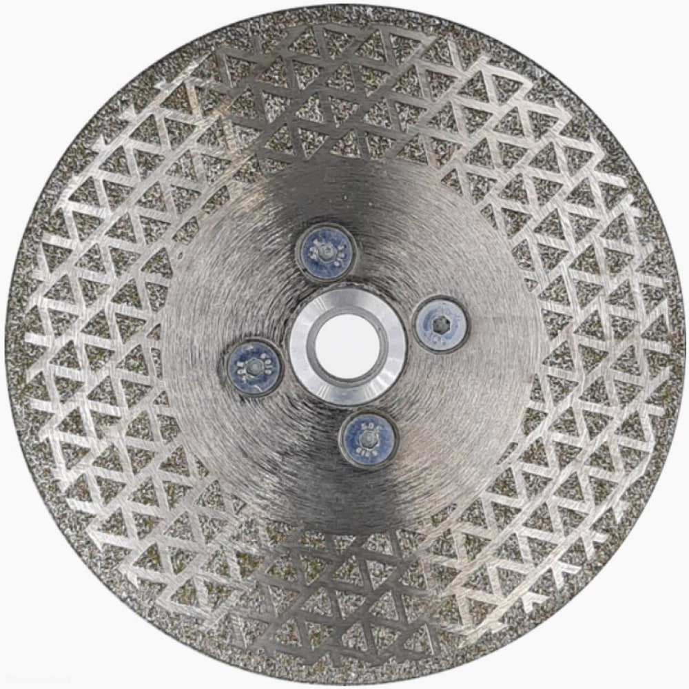 фото Диск алмазный отрезной super ceramic flange (125 мм; м14) hilberg hm514