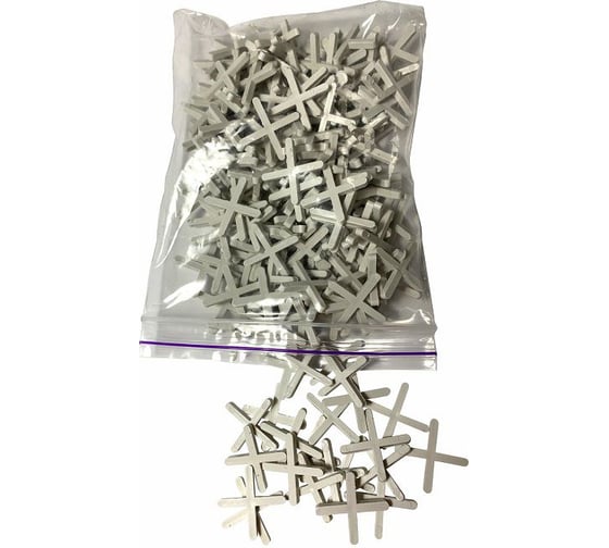 Изображение товара Крестики для кафеля и плитки (200 шт; 2.5 мм) ON 02-08-003