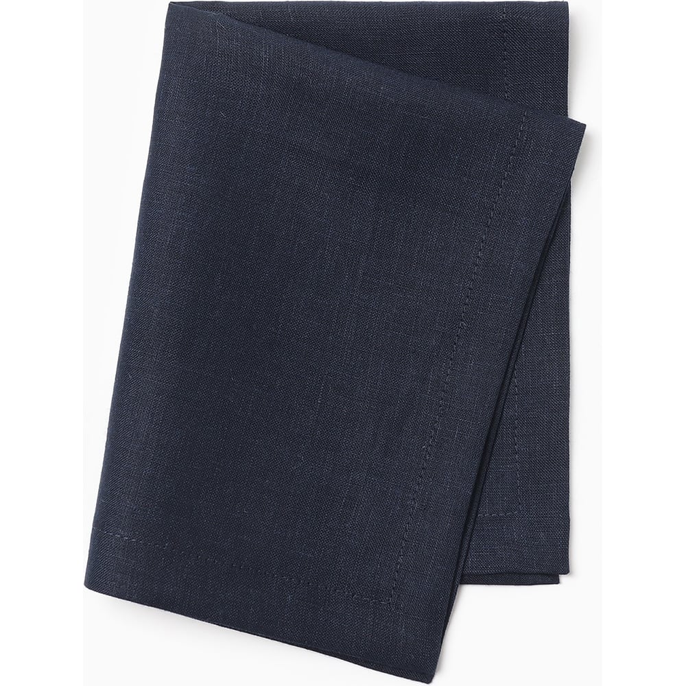 Изображение товара Набор салфеток Этель Linen collection 30x40 см 4 шт темно-синий лен