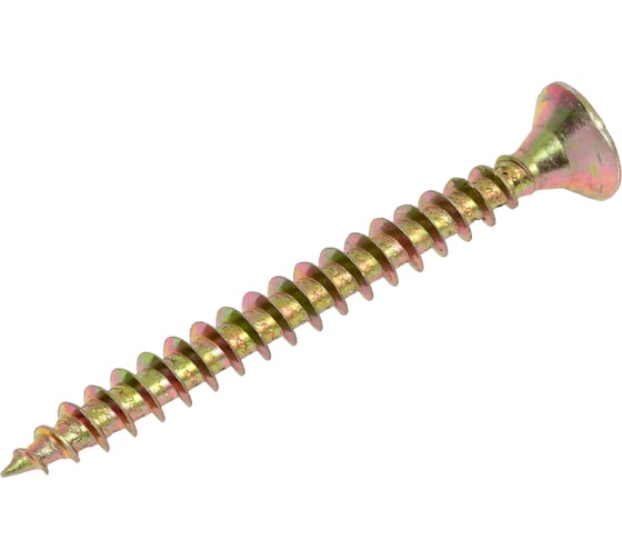 Изображение товара Шуруп саморез потайной для дерева 23 Болта 6x60 мм, ЖЦ, 10 шт. B04006006062G07ф10