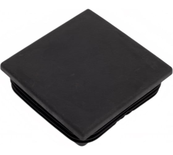 Изображение товара Заглушка для труб 23 Болта квадратная, 60x60 мм, черная, 10 шт. 26-0264