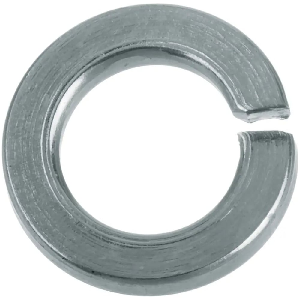 Изображение товара Пружинные шайбы DIN 127 из цинка, размер M4-M12, упаковка 50 шт