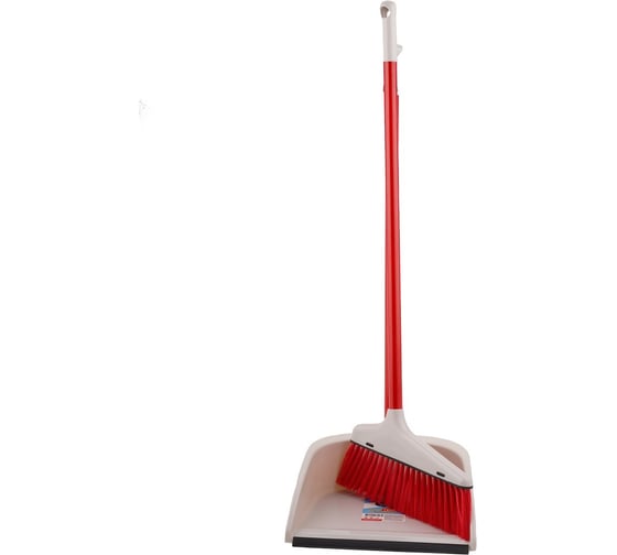 Изображение товара Набор DOBB&MOPP ГРЕЙС на длинных ручках совок + щетка, серия огонь 3.1.02.011