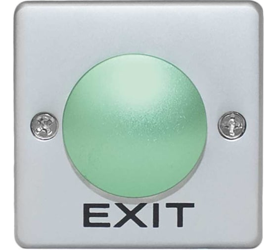 Изображение товара Накладная кнопка выхода Tantos TS-CLACK green металлическая, НО/НЗ 00-00126685