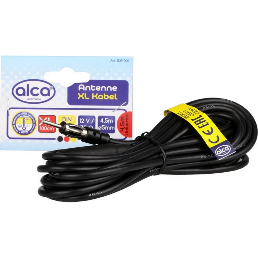 Удлинительный кабель для антенн Alca 1pack кабель видеонаблюдения с питанием 100 футов 30м 2 в 1 bnc удлинительный шнур
