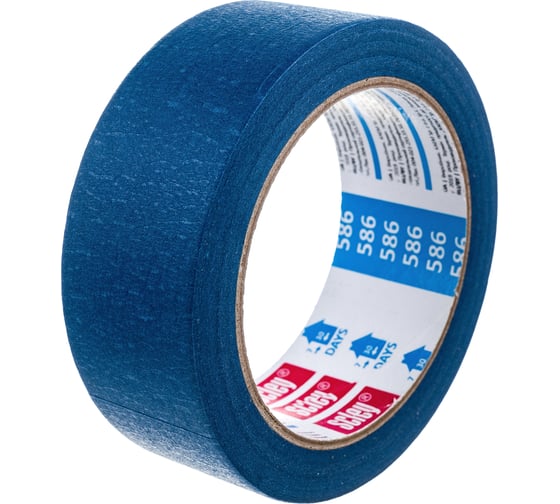 Изображение товара Малярная лента SCLEY 38 мм х 33 м, серия 586, синяя 0300-863338
