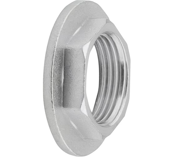 Изображение товара Контргайка PROFACTOR с ребордой никелированная 3/4" PF TF 46