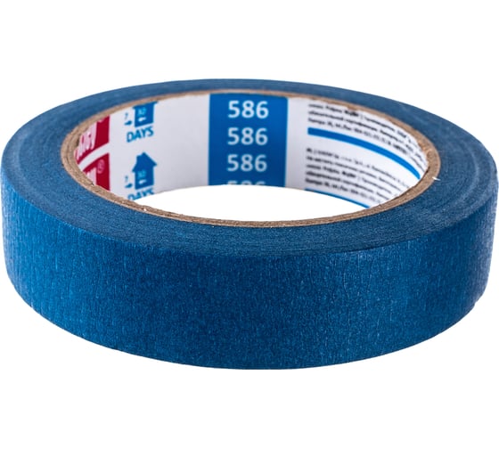 Изображение товара Малярная лента SCLEY серия 586, 25 мм х 33 м, синяя 0300-863325