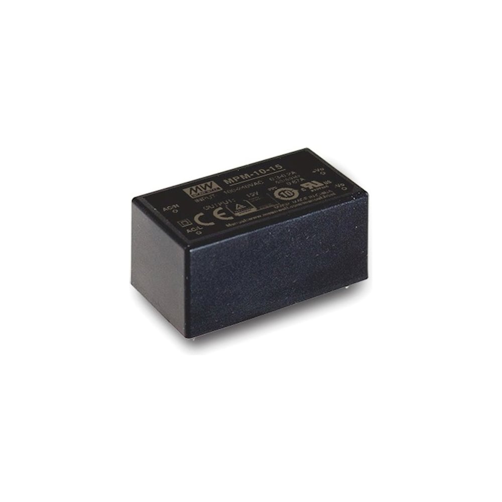 Изображение товара Медицинский источник питания AC/DC Mean Well MPM-10-15 Т02831962