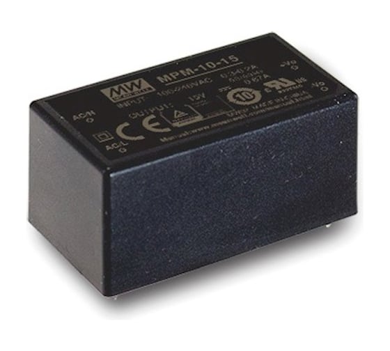 Изображение товара Медицинский источник питания AC/DC Mean Well MPM-10-15 Т02831962