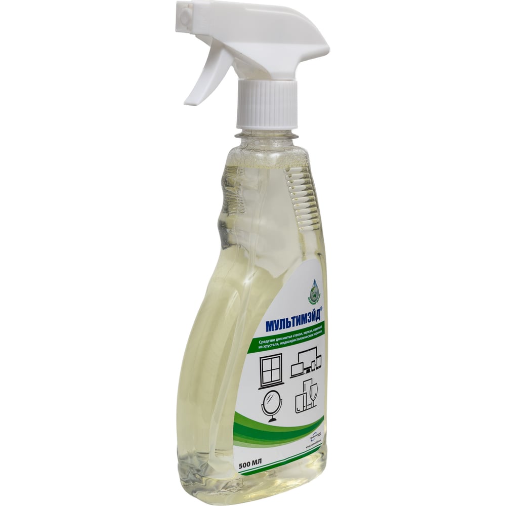 Для стекол, зеркал, изделий из хрусталя, ж/к экранов, Мультимэйд 0,5 л 4607002301744