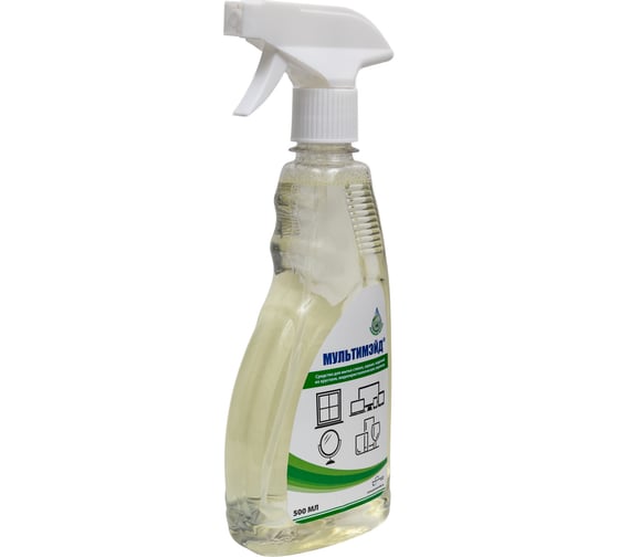 Изображение товара Спрей Для стекол, зеркал, изделий из хрусталя, ж/к экранов Мультимэйд , 0,5 л 4607002301744