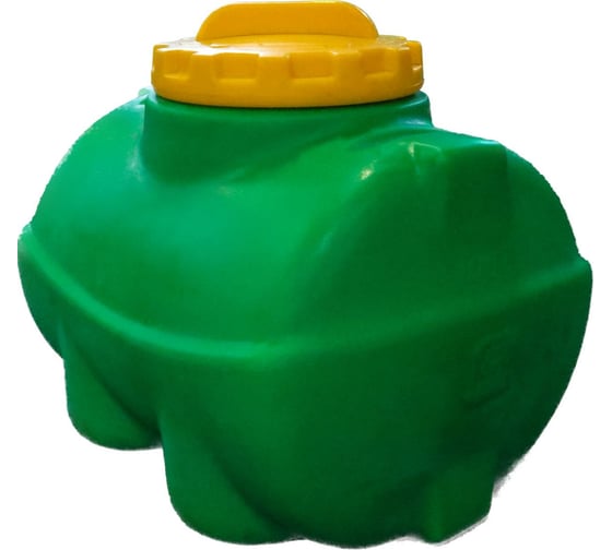 Изображение товара Горизонтальная емкость KSC 200 л, зелёная KSC-T-200