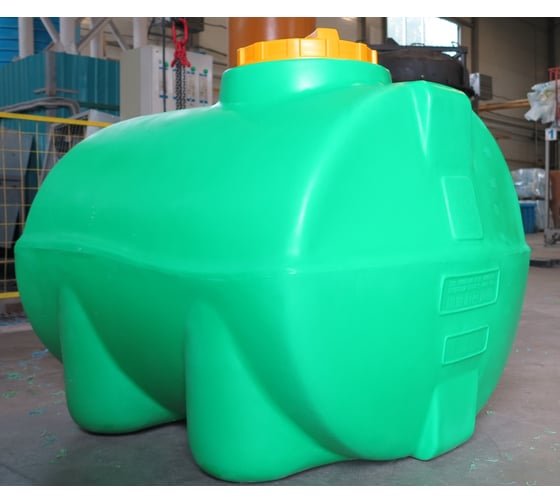 Изображение товара Горизонтальная емкость KSC 1000 л, зелёная КSC-T-1000