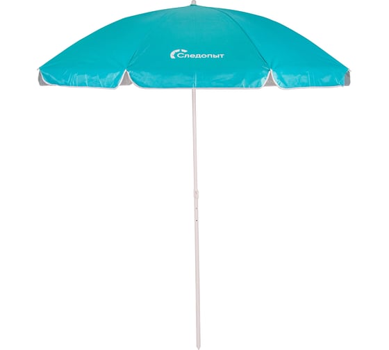 Изображение товара Зонт пляжный прямой Следопыт, d 180см, h 183см, d штока 19/22мм, Polyester 190T, голубой  PF-UB-06