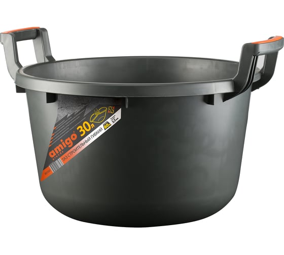 Изображение товара Таз строительный AMIGO гибкий, 30 литров 80100