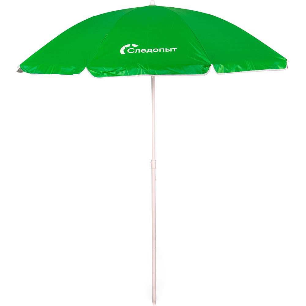 Изображение товара Зонт пляжный прямой Следопыт, d 180см, h 183см, d штока 22/25мм, Oxford 210D, зеленый PF-UB-07