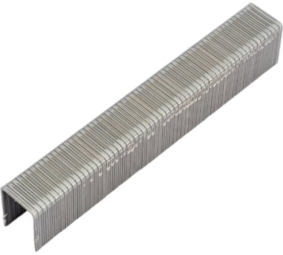 Изображение товара Скобы для степлера закалённые КУРС прямоугольные, 10,6 мм х 1,2 мм (широкие тип 140) 14 мм, 1000 шт. 31165